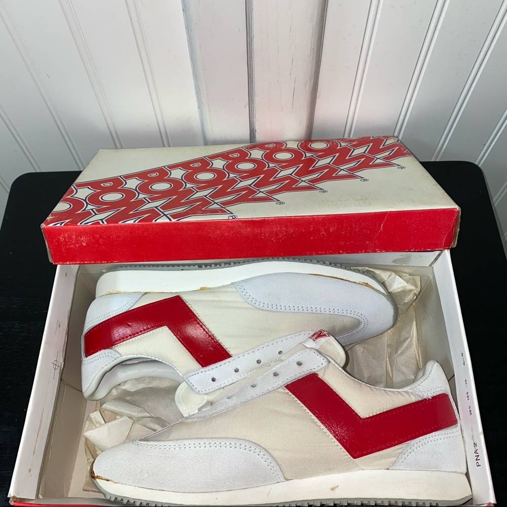 70s Pony Lady Front Runner Sneakers Shoes 5.5 1970 Vintage